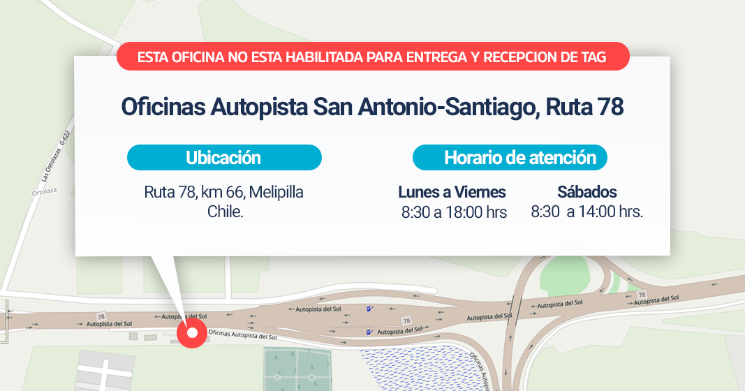 Autopista San Antonio - Santiago - ruta 78
