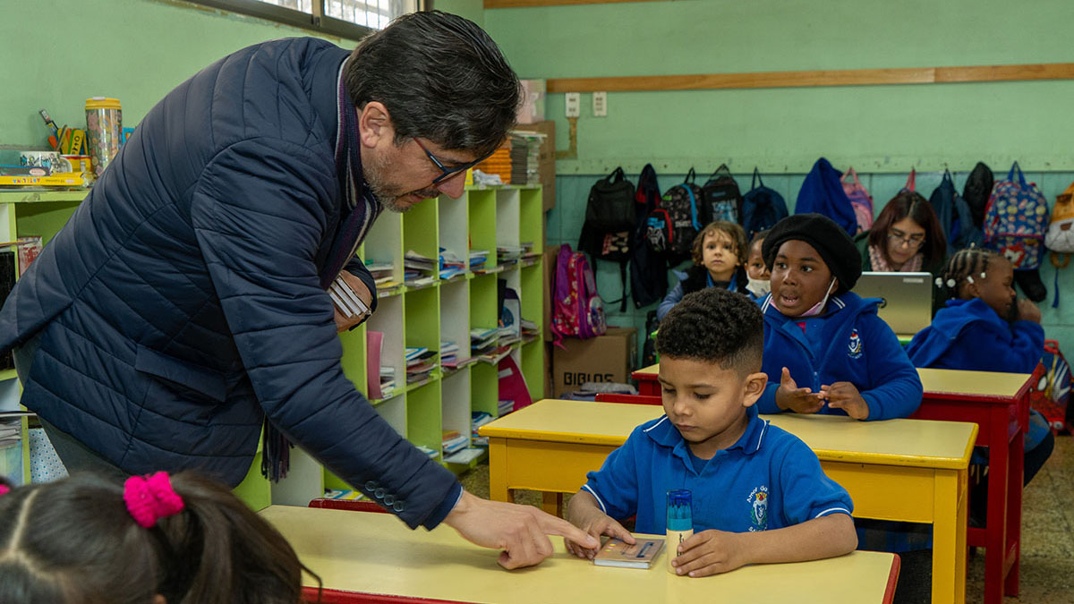 Ruta 78 imparte charla sobre educaciòn vial en escuela de cerrillos 